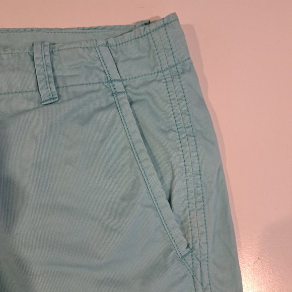 GAP Men's 33x10 Flat Front Sun Faded Bedford Shorts - Picture 6 of 16